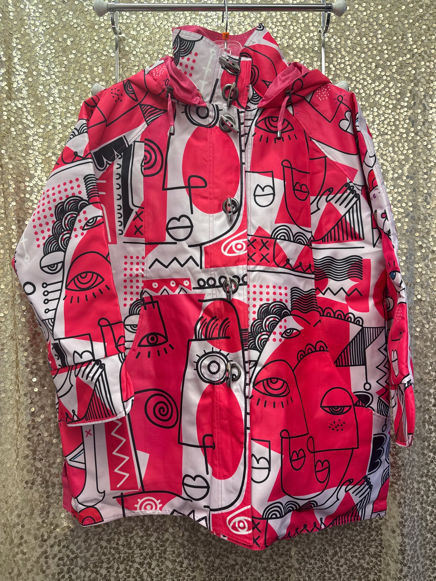 OOPERA RAIN JACKETS W/TOGGLE AND DETACHABLE HOOD