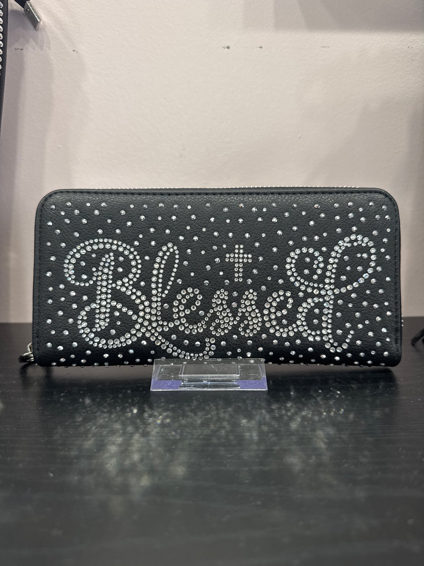 HANDBAG EXPRESS BLESSED RHINESTONE WALLET
