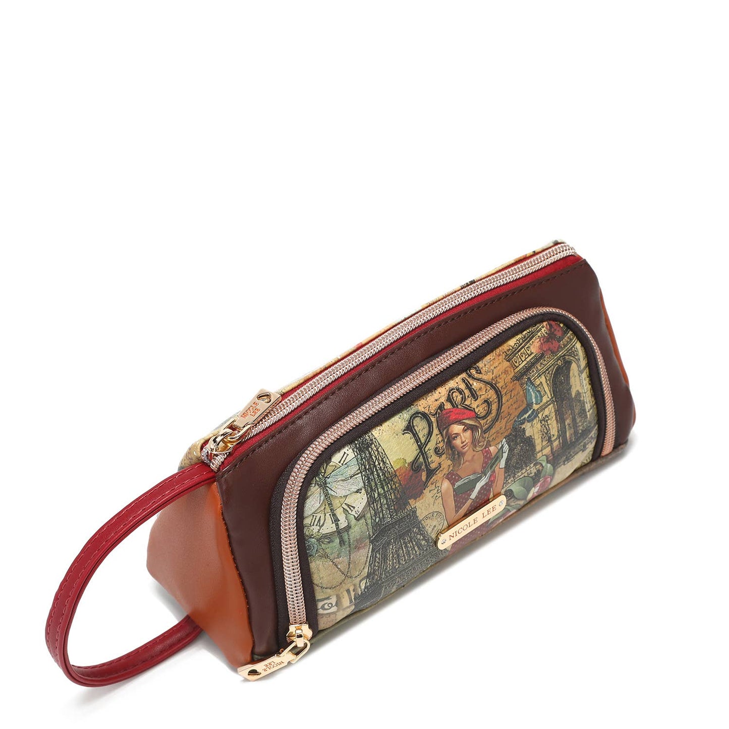 NICOLE LEE COSMETIC ZIP POUCH
