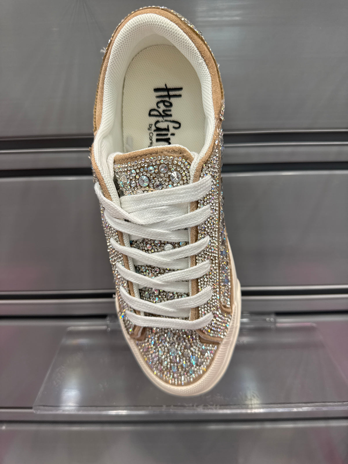 CORKYS THAT'S HER RHINESTONE TENNIS SHOE