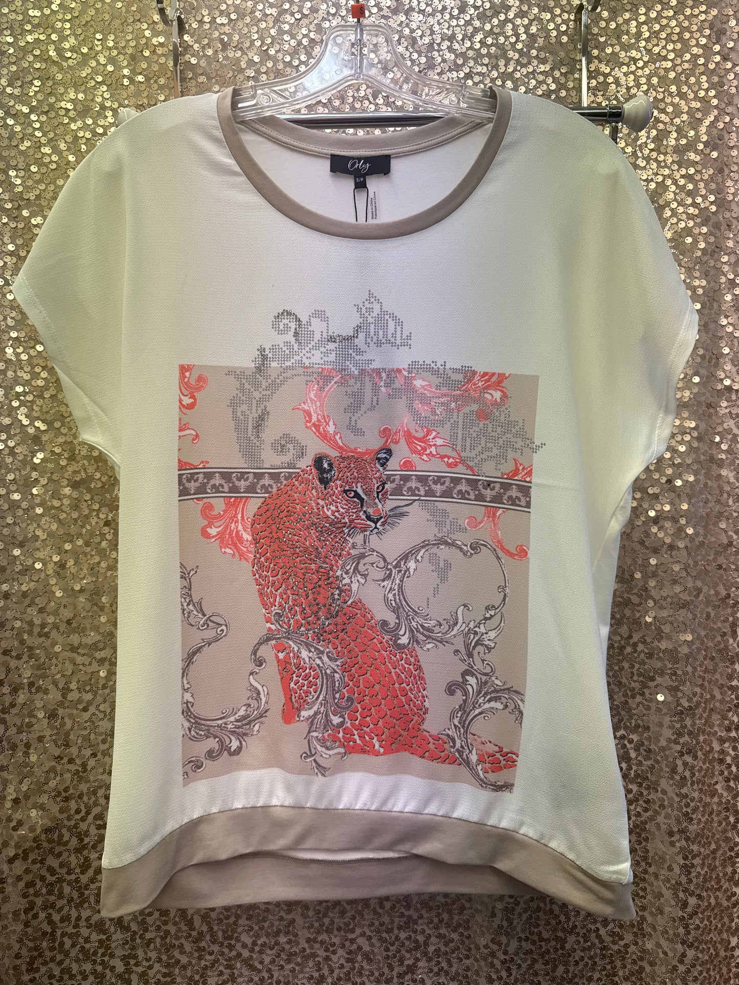 ORLY TIGER W/ RHINESTONES TOP