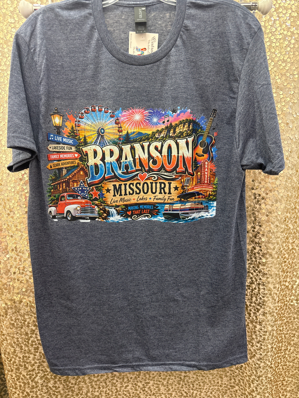 BRANSON CUSTOM TEE - FERRIS WHEEL