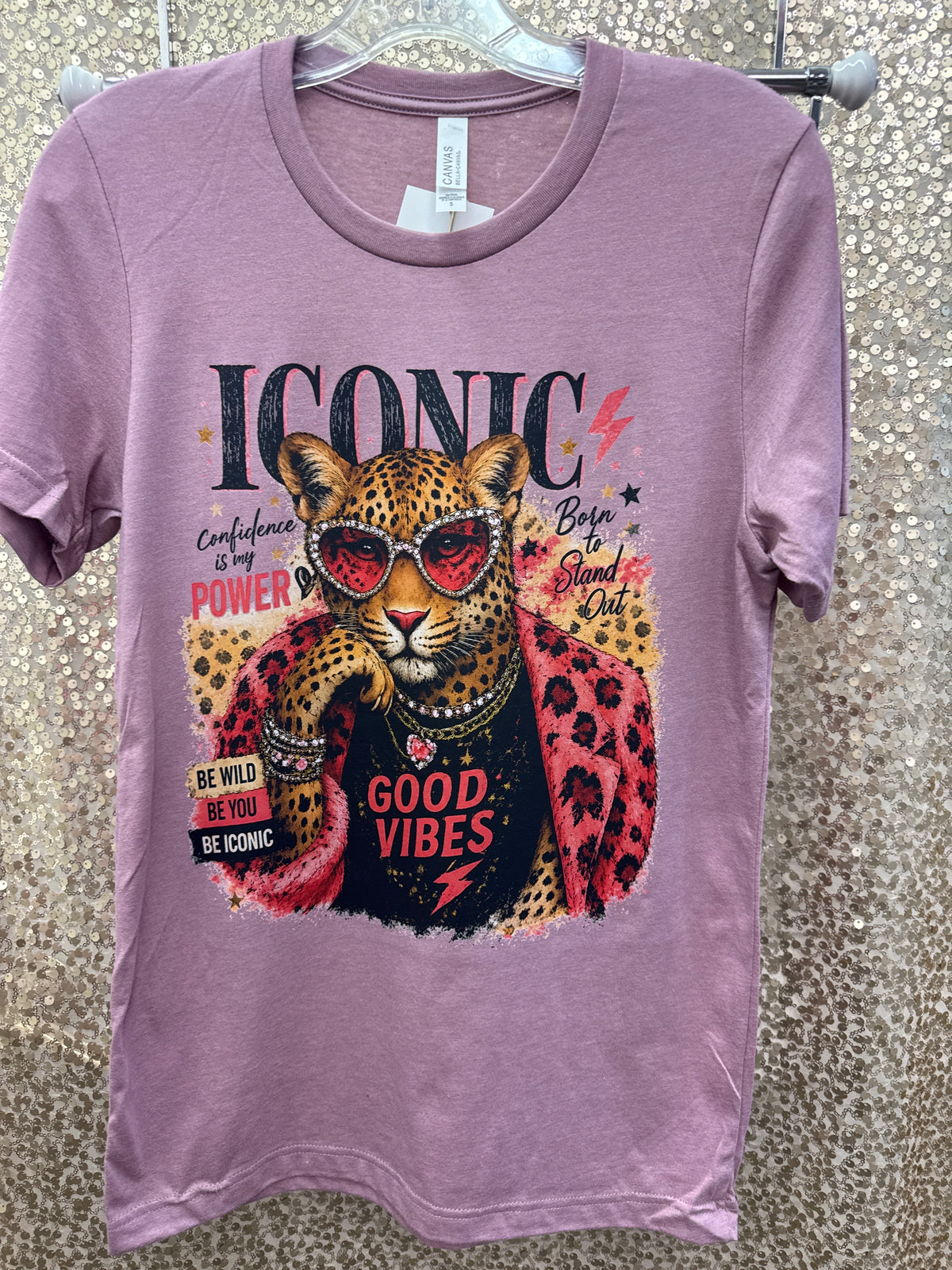 ICONIC CAT BE WILD BE YOU BE ICONIC