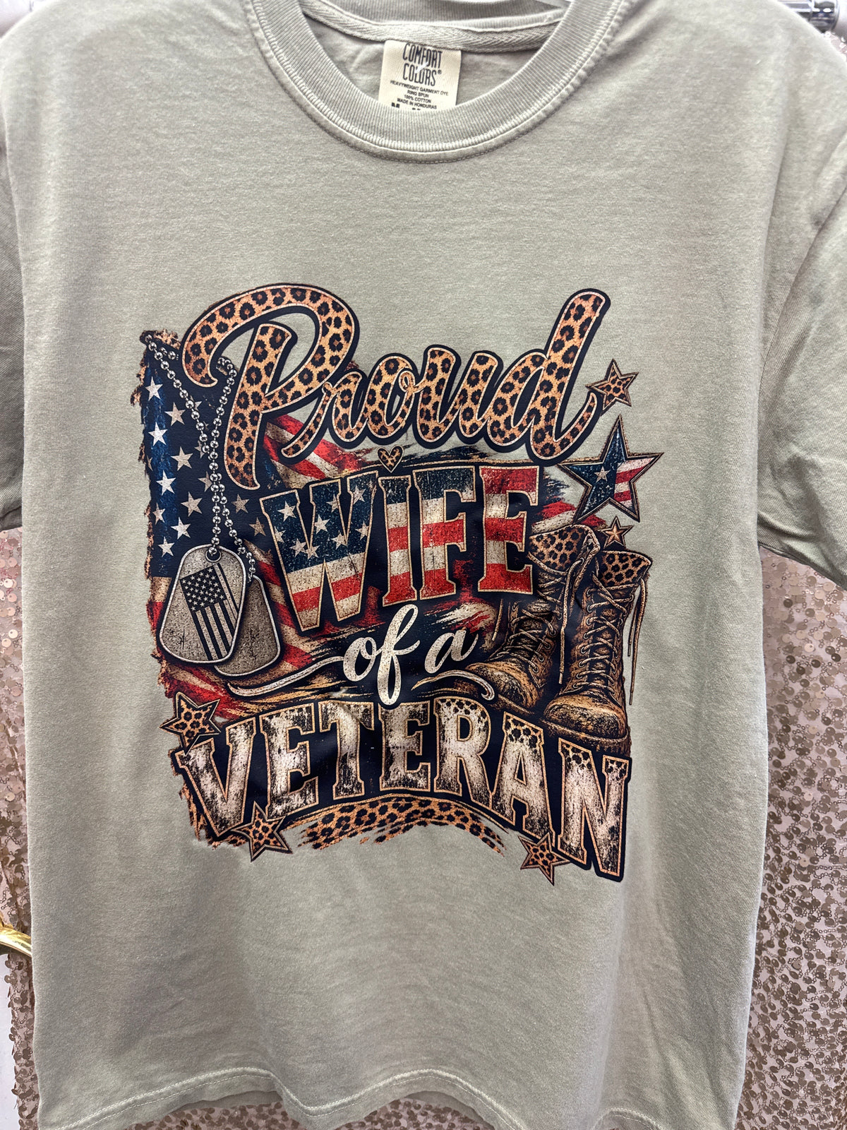 PROUD WIFE OF A VETERAN