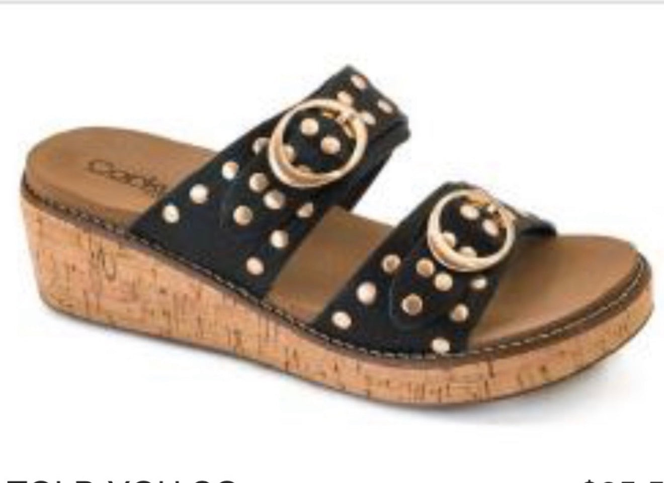 CORKYS TOLD YOU SO DOUBLE STUD STRAP W/BUCKLE
