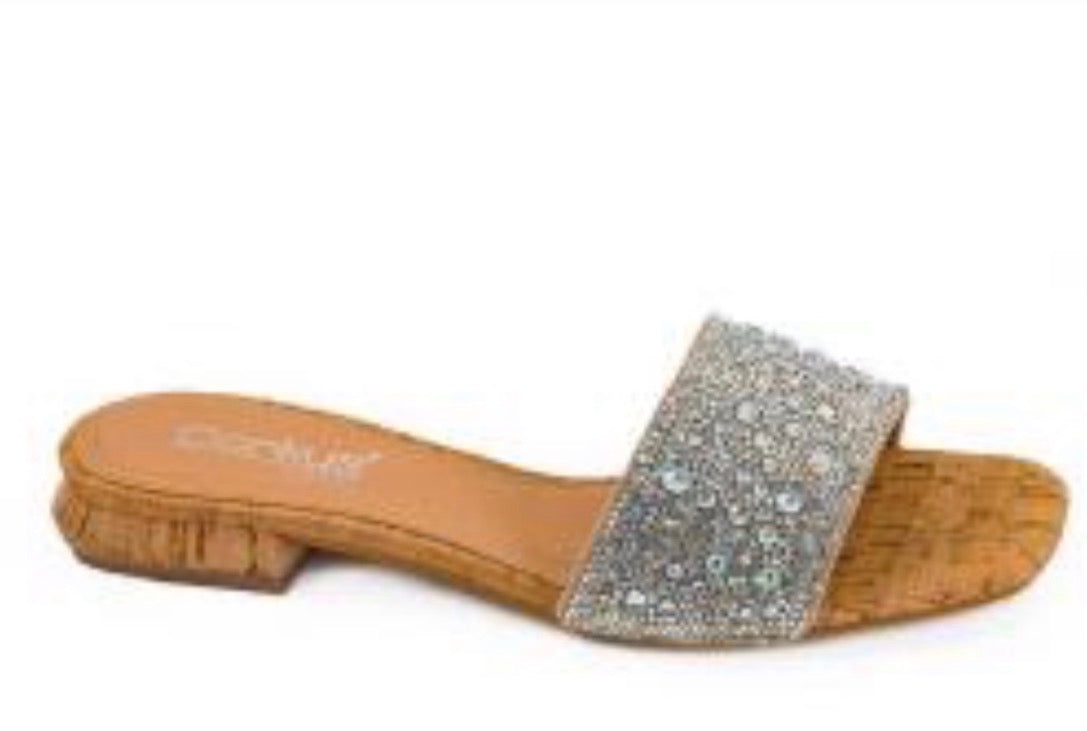 CORKYS OUR LIL SECRET RHINESTONE SANDAL