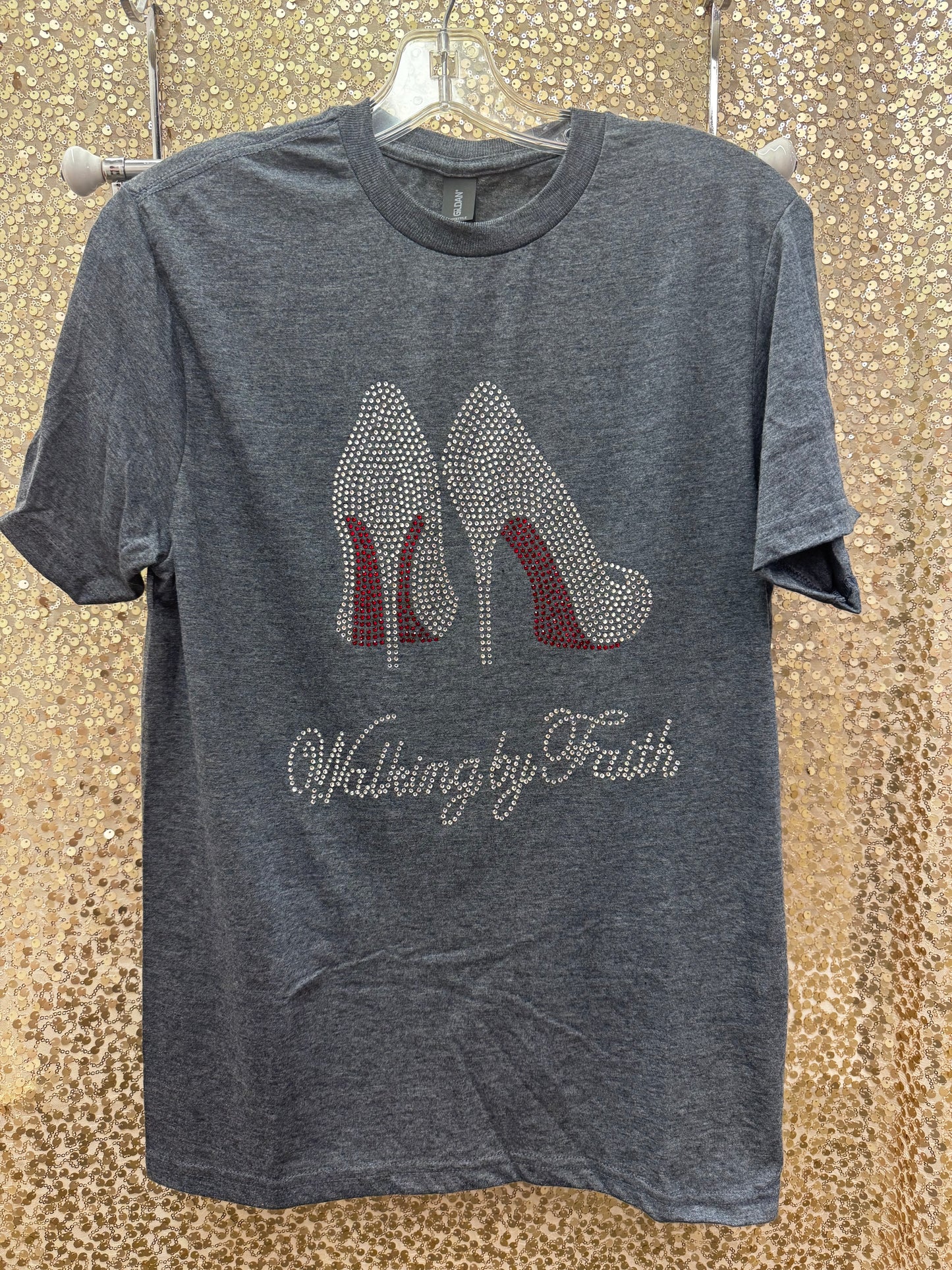 HEELS & WALKING BY FAITH SPARKLING DESIGN