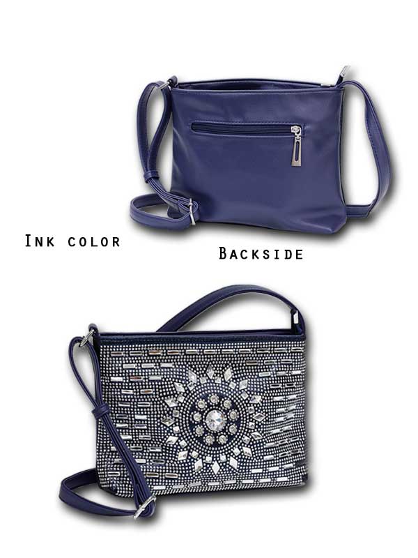 PETRA 2 JEWELED CROSSBODY