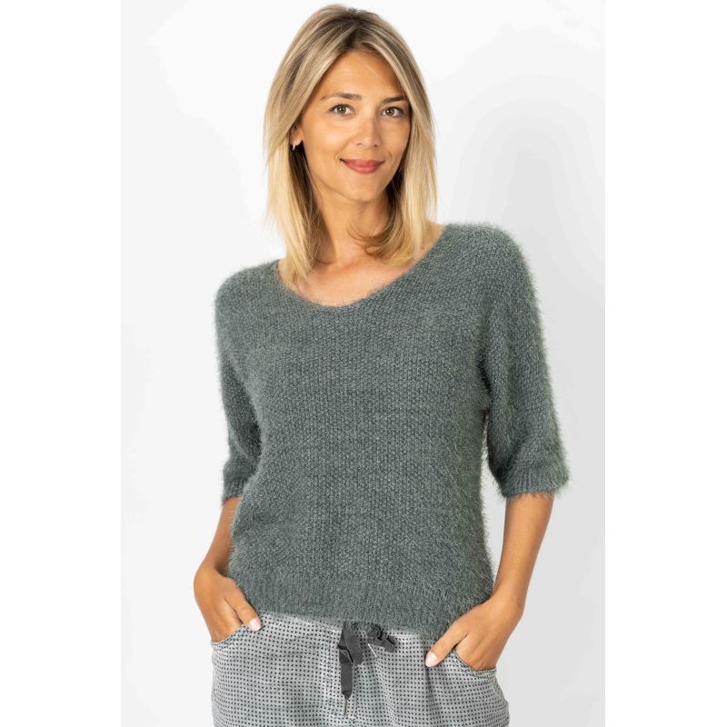 LM FLUFFY KNIT SWEATER