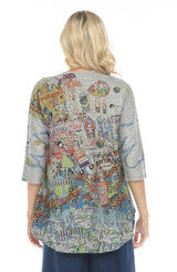 INOAH IT GETS BETTER 3/4 SLV A LINE TOP