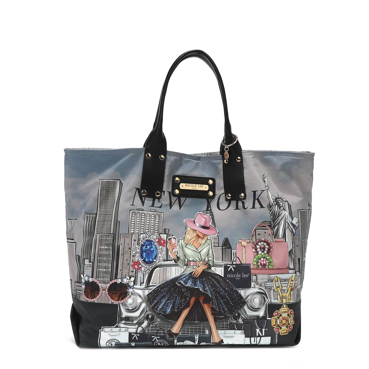 NICOLE LEE ALESSANDRA REVERSIBLE SHOPPER
