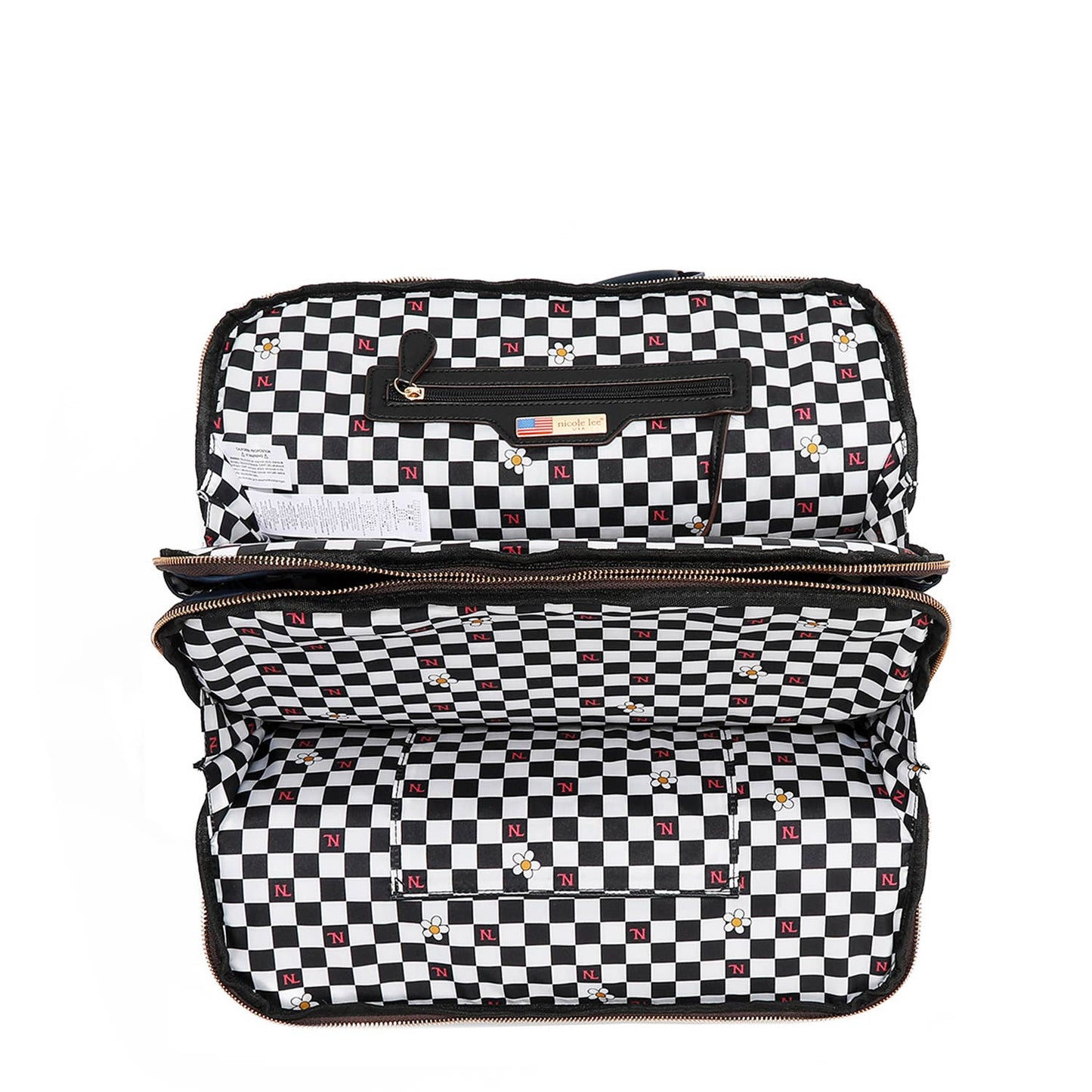 NICOLE LEE NYLON HEART LAPTOP BAG