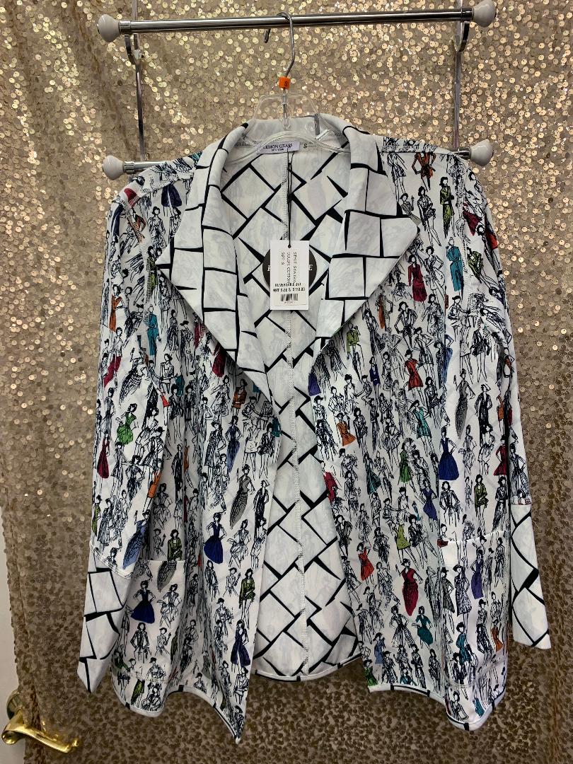 REVERSIBLE OPEN FRONT JACKET