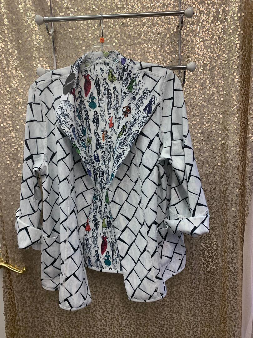 REVERSIBLE OPEN FRONT JACKET