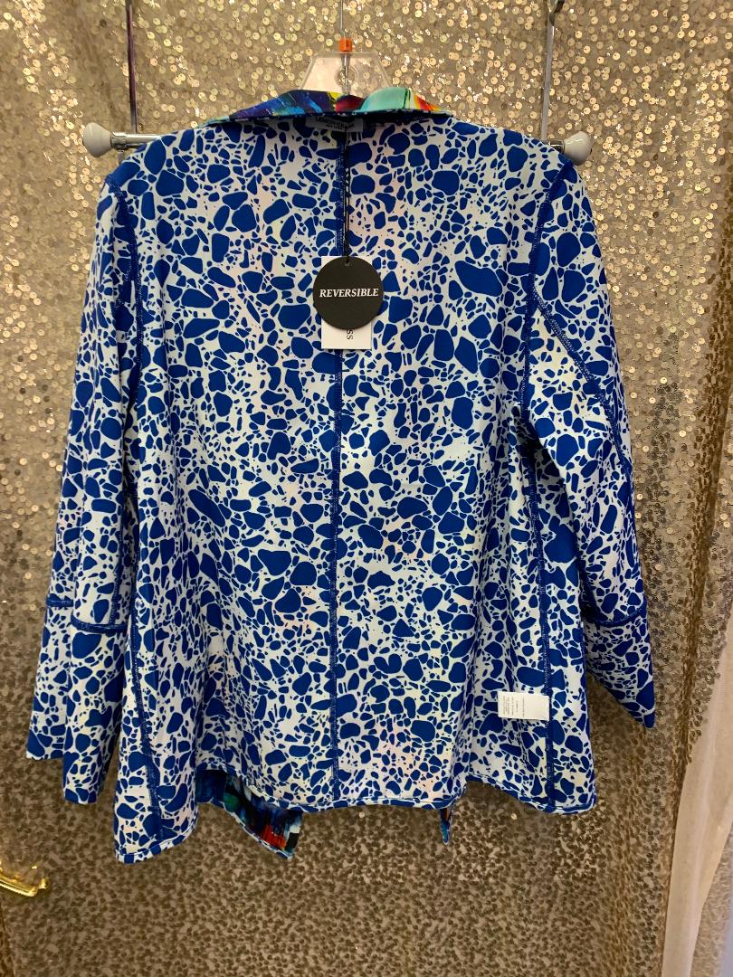 REVERSIBLE OPEN FRONT JACKET