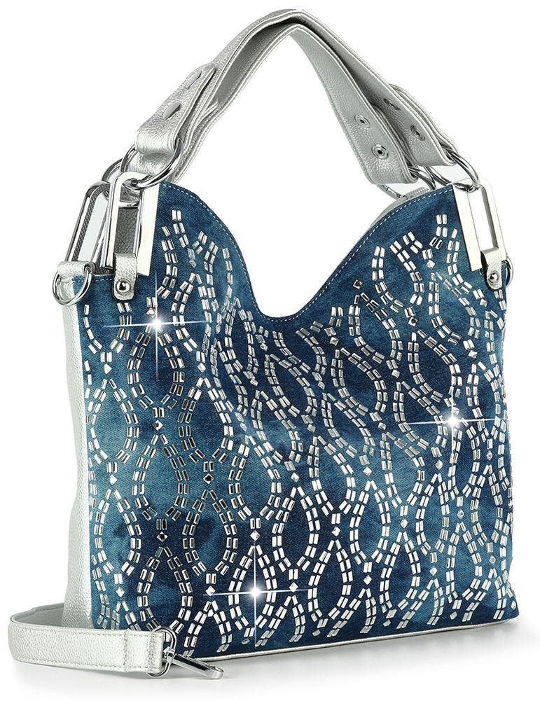 Rhinestone Design Fashion Handbag