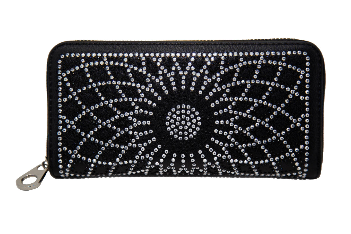 Rhinestone Pattern Accordion Fashion Wallet