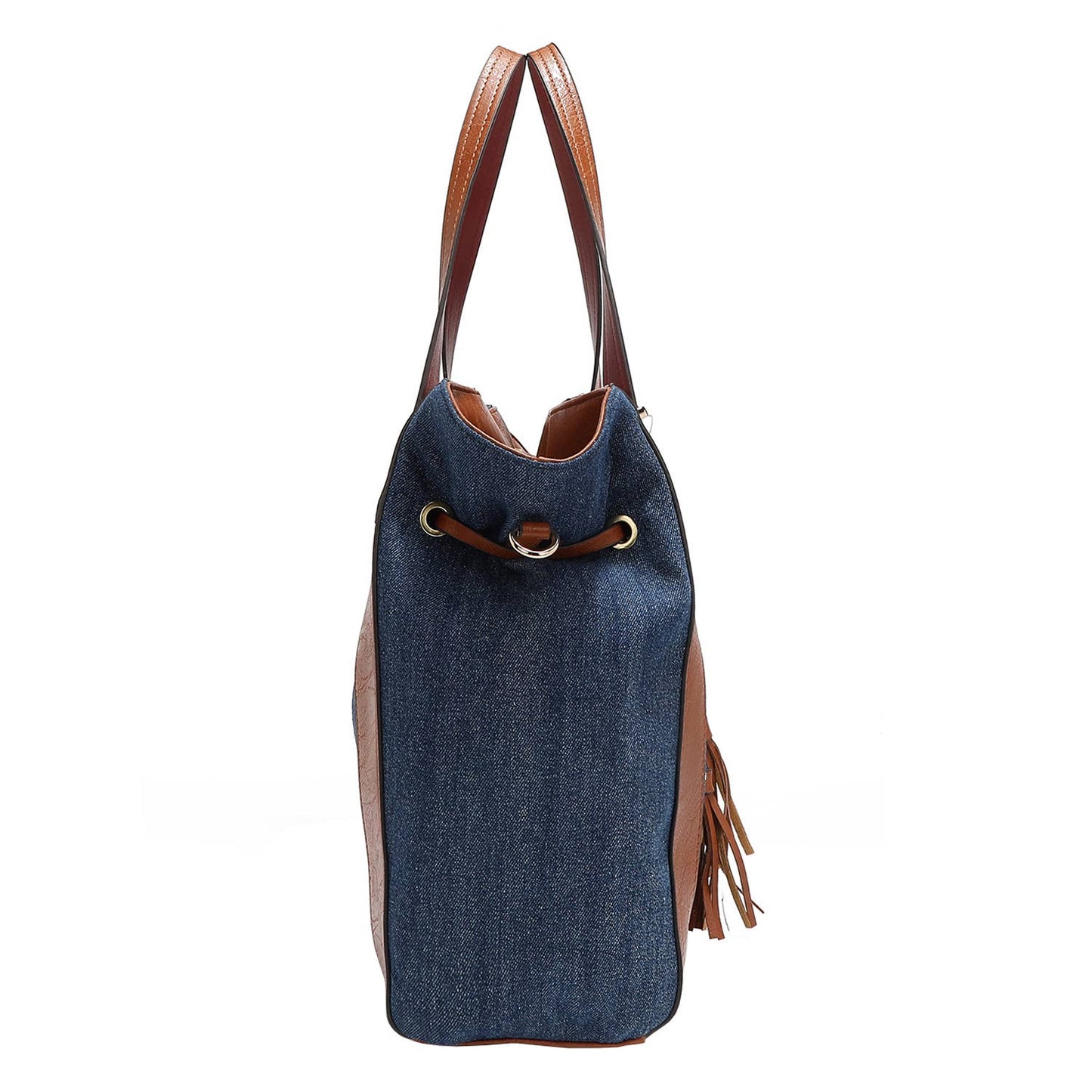NICOLE LEE DREAMER DENIM SHOULDER BAG