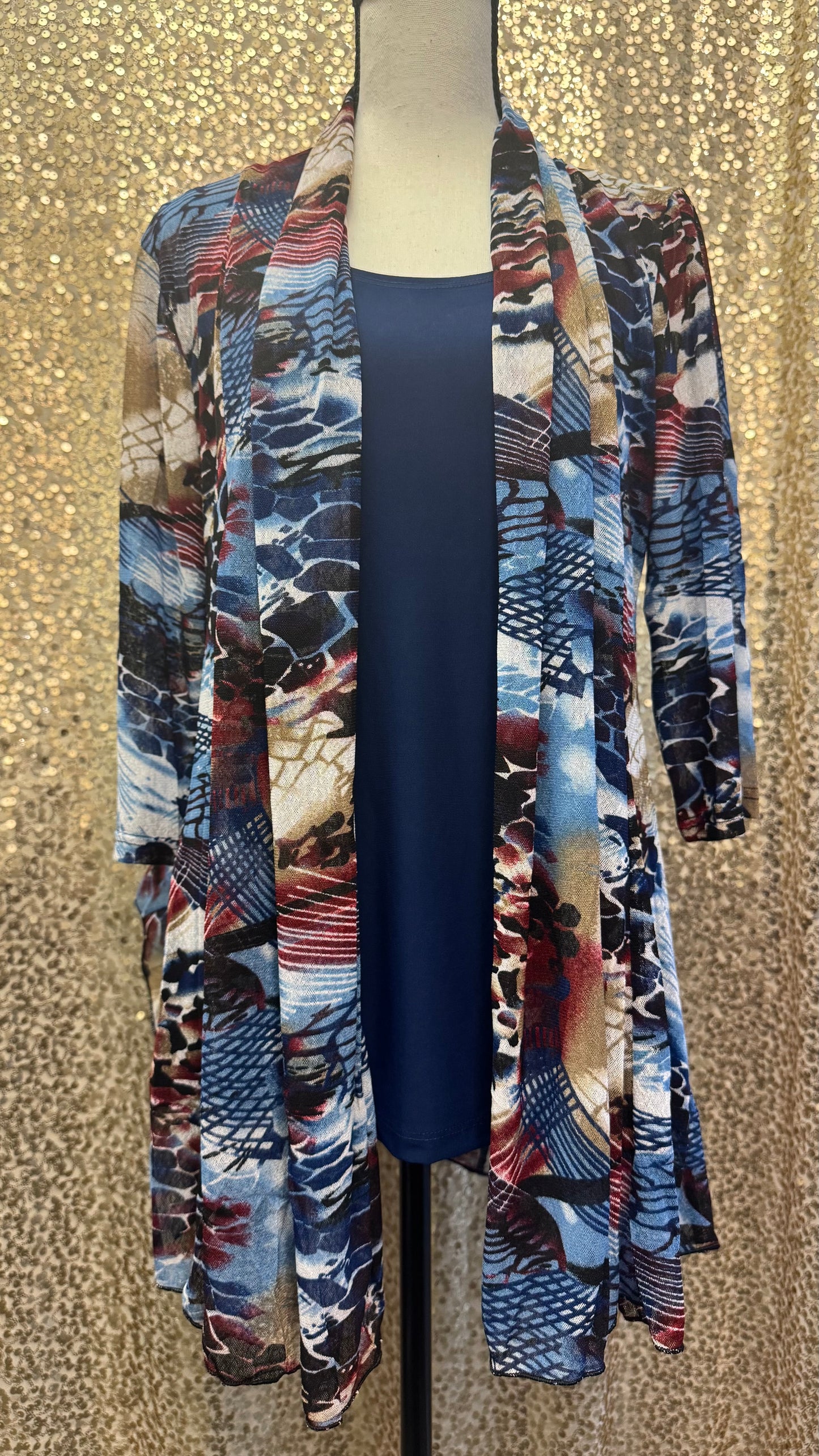 CREATIONS CARDIGAN AND TANK TOP SETS