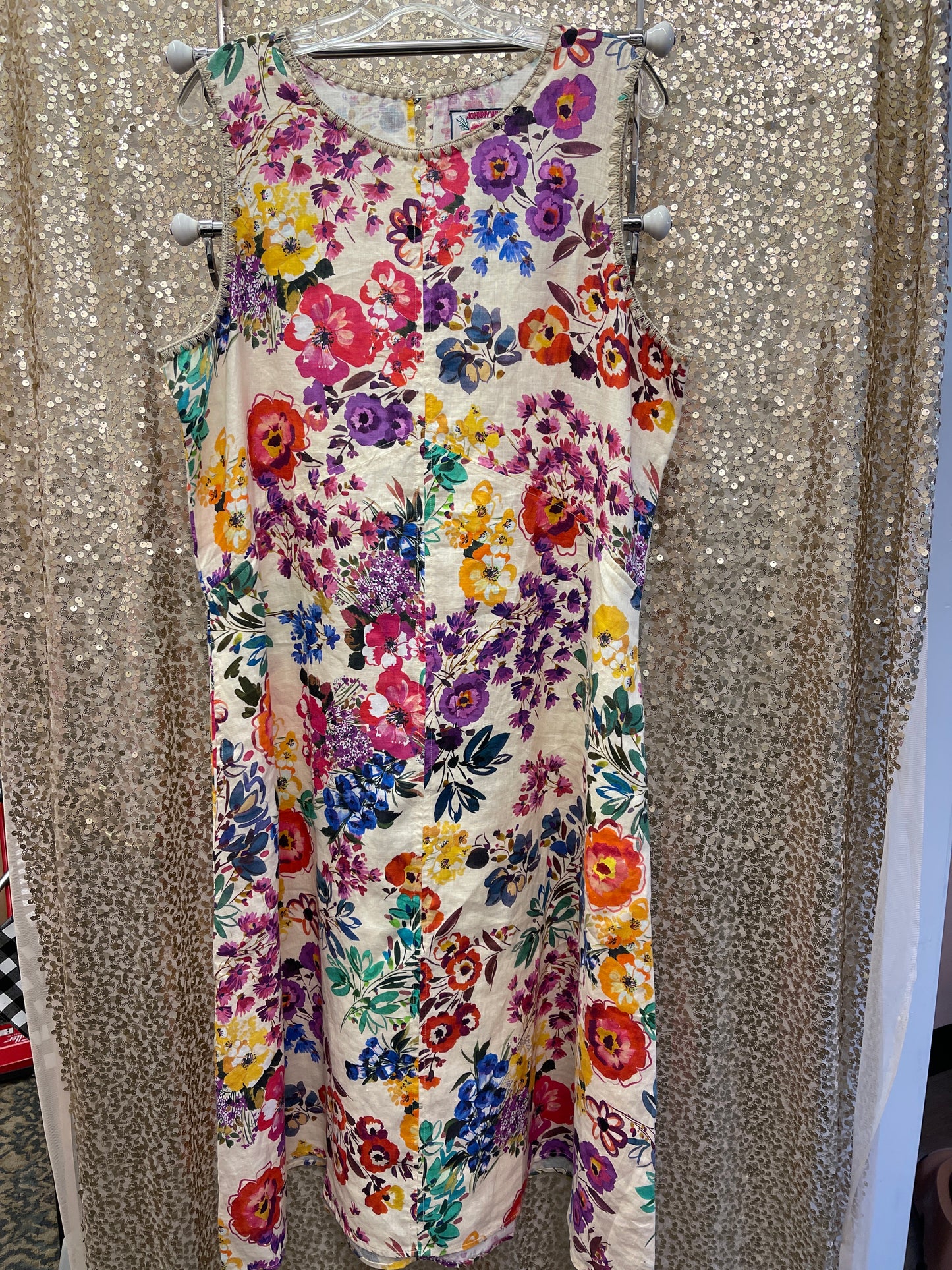 JW FLORAL TANK DRESS