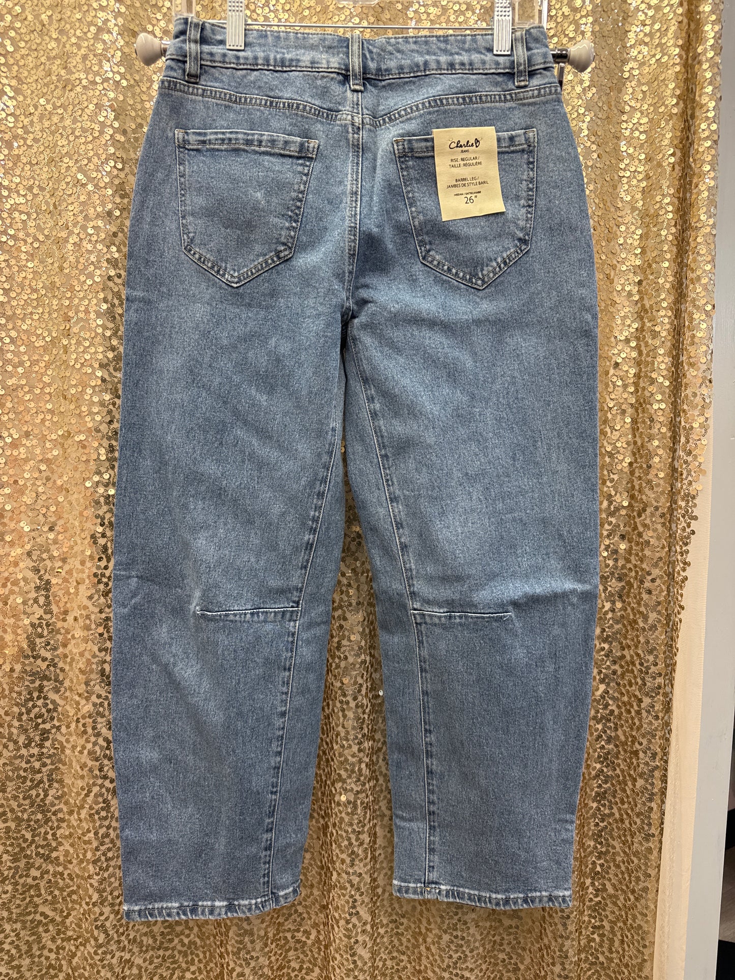 CB BARREL LEG DENIM PANT