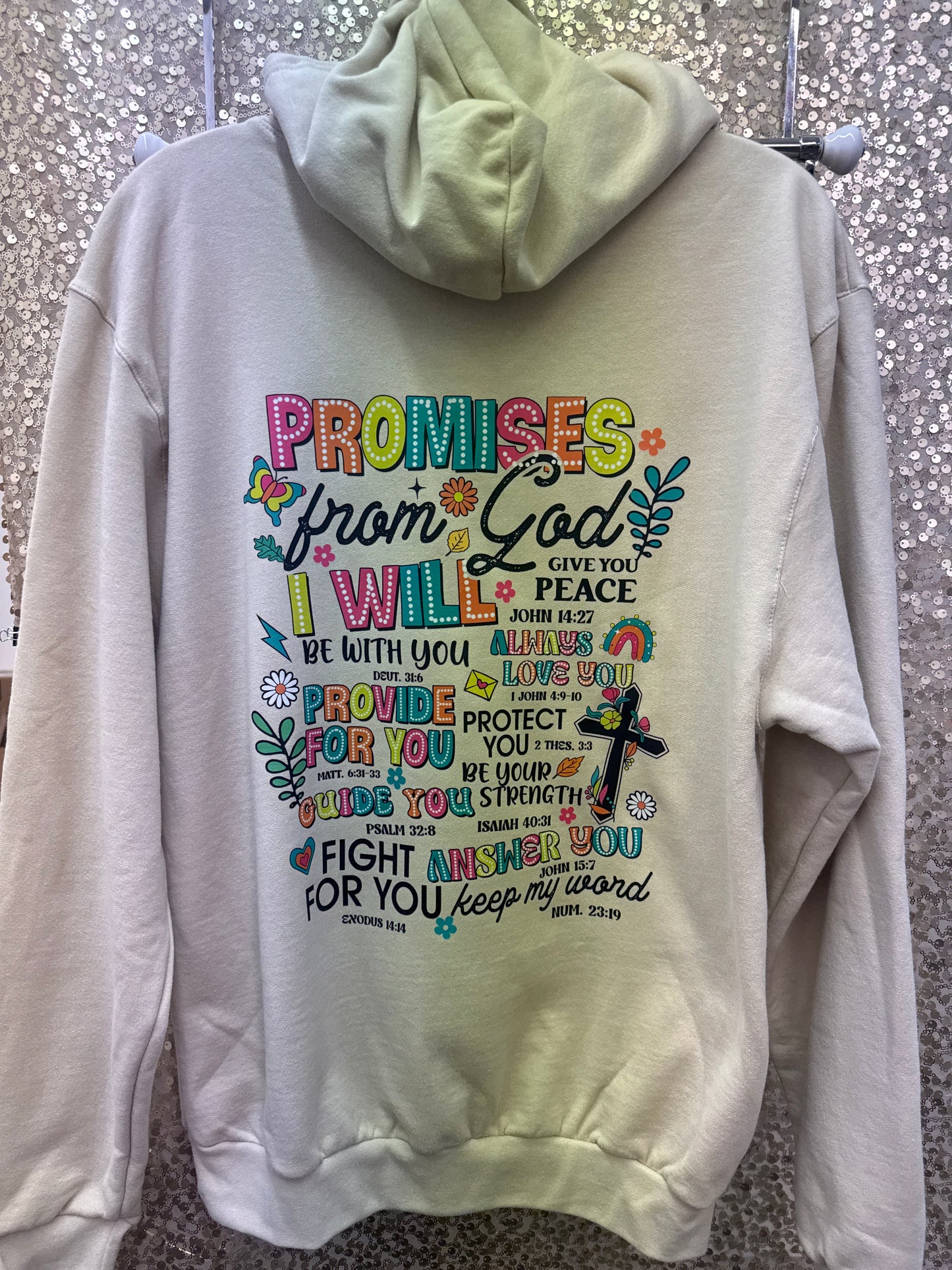 PROMISES FROM GOD CUSTOM HOODIE