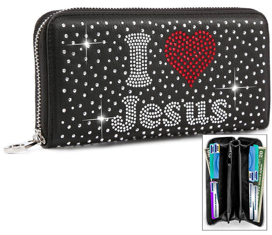 Jesus Love Accordion Wallet