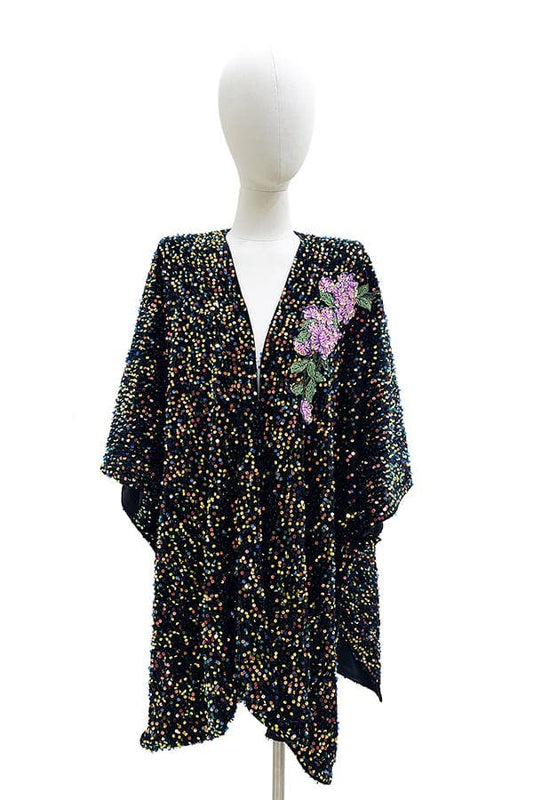 SEQUIN KIMONO