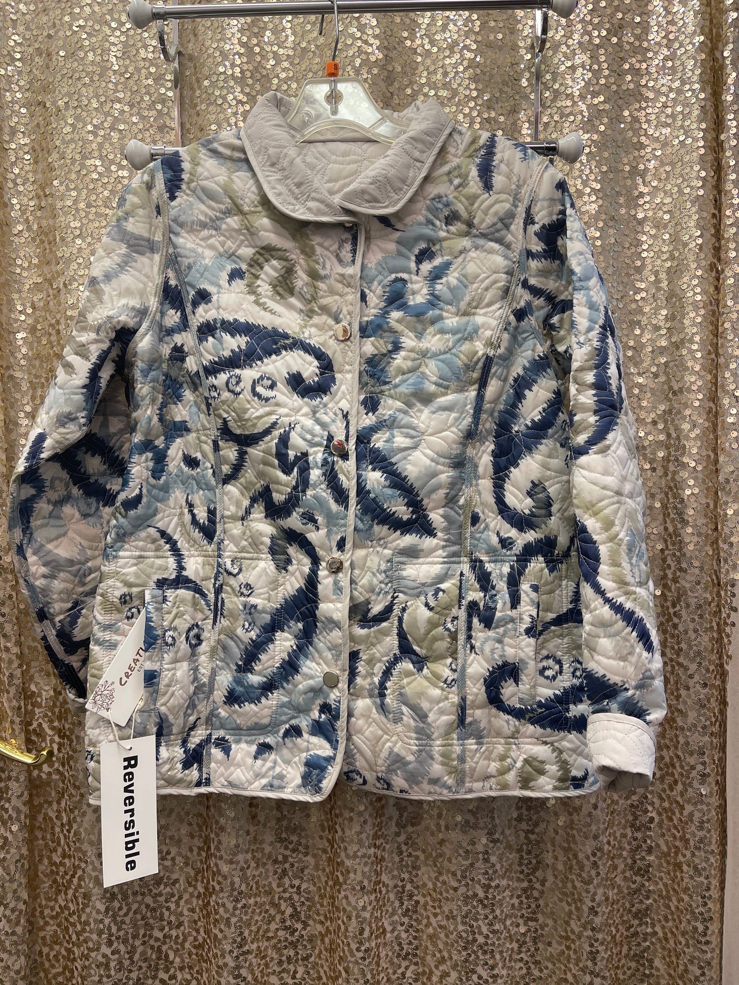 CREATIONS SPRING REV. LIGHTWEIGHT QUILTED JKT.