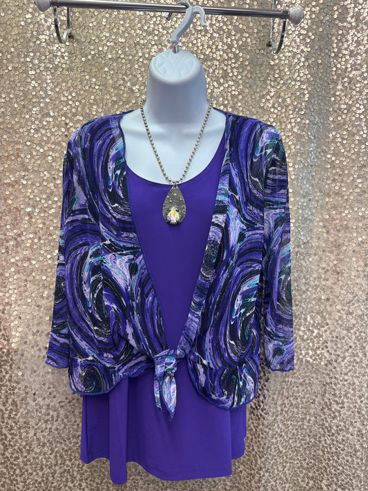 CREATIONS 2 PIECE BOLERO SET (INCLUDES BOLERO & TANK)