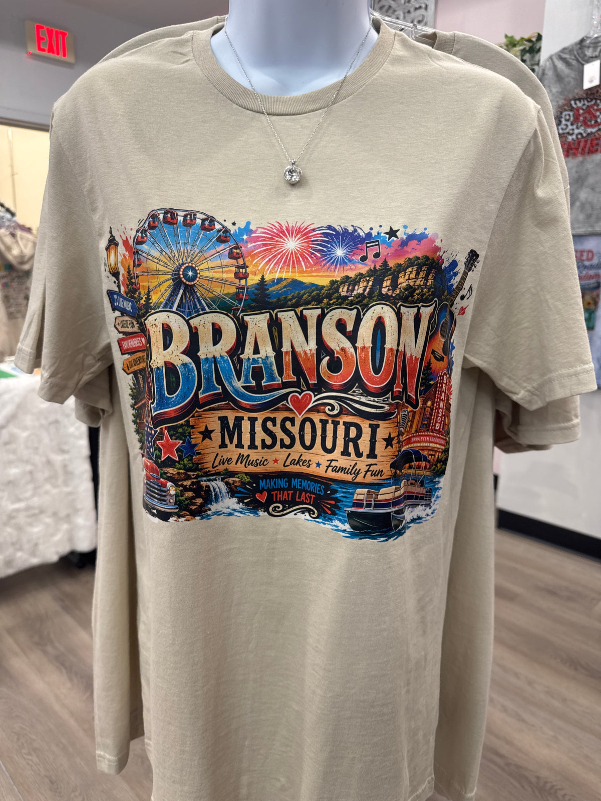 BRANSON CUSTOM TEE - FERRIS WHEEL