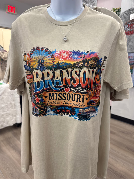 BRANSON CUSTOM TEE - FERRIS WHEEL