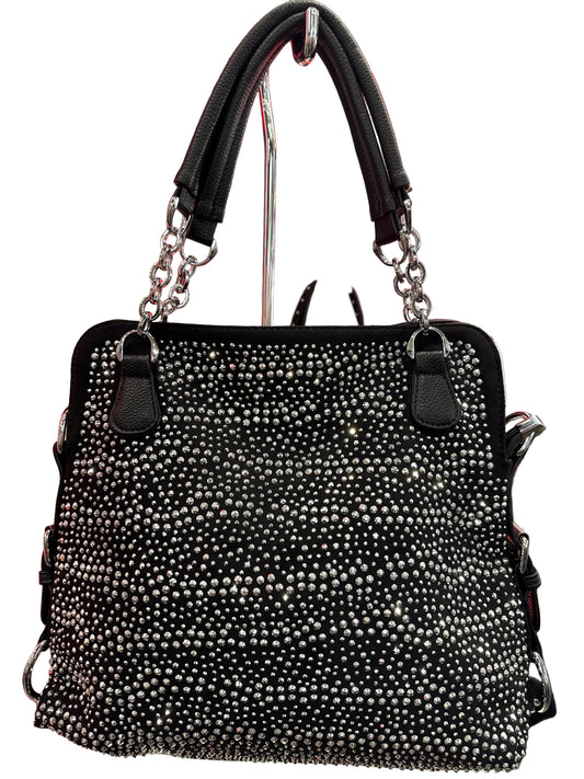 HANDBAG EXPRESS STUNNING RHINESTONE SHOULDER BAG