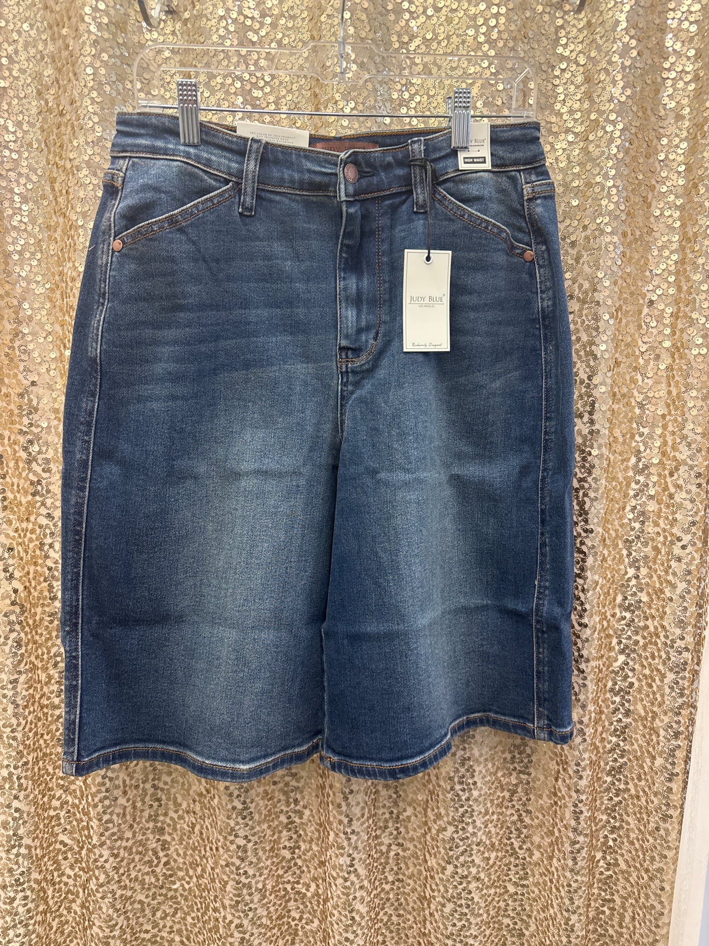 JUDY BLUE HIGH WAIST BERMUDA SHORT