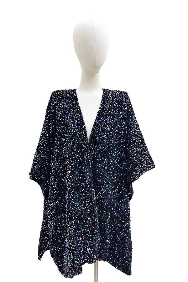 SEQUIN KIMONO