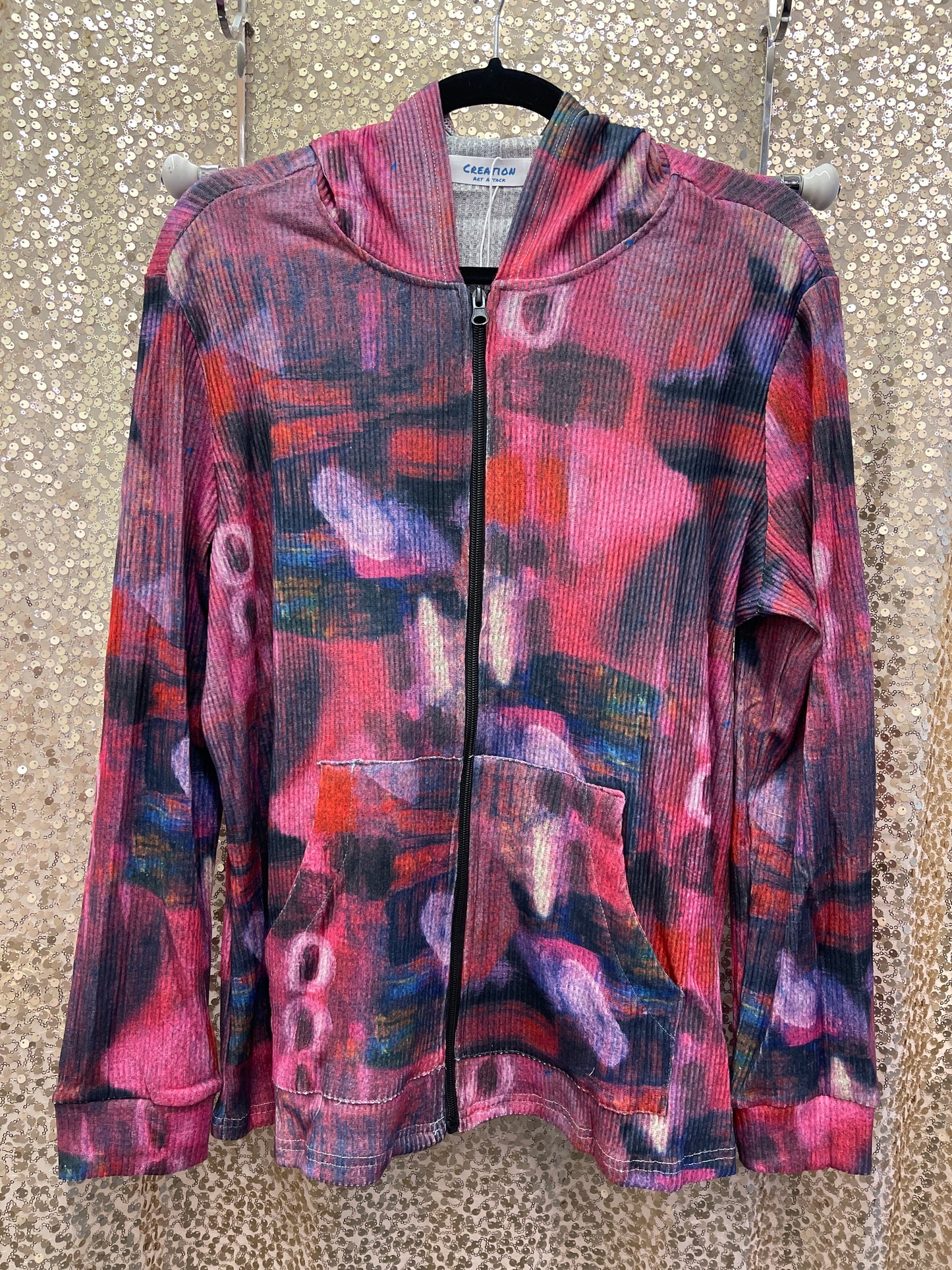CREATIONS ANN HOODIE/CARDIGAN