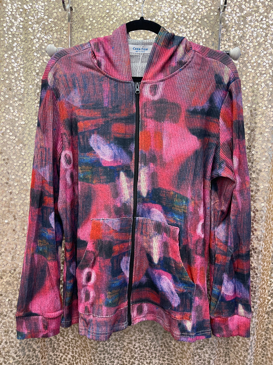 CREATIONS ANN HOODIE/CARDIGAN