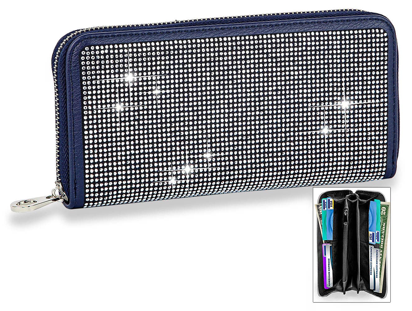 Dazzling Accordion Wallet