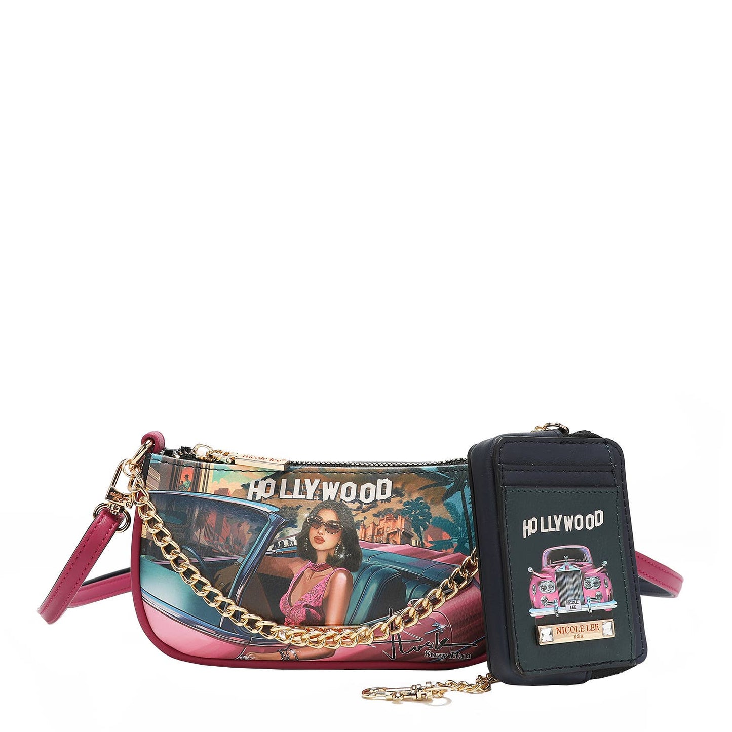 NICOLE LEE 2 PIECE GIFT SET (Crossbody & Wallet)