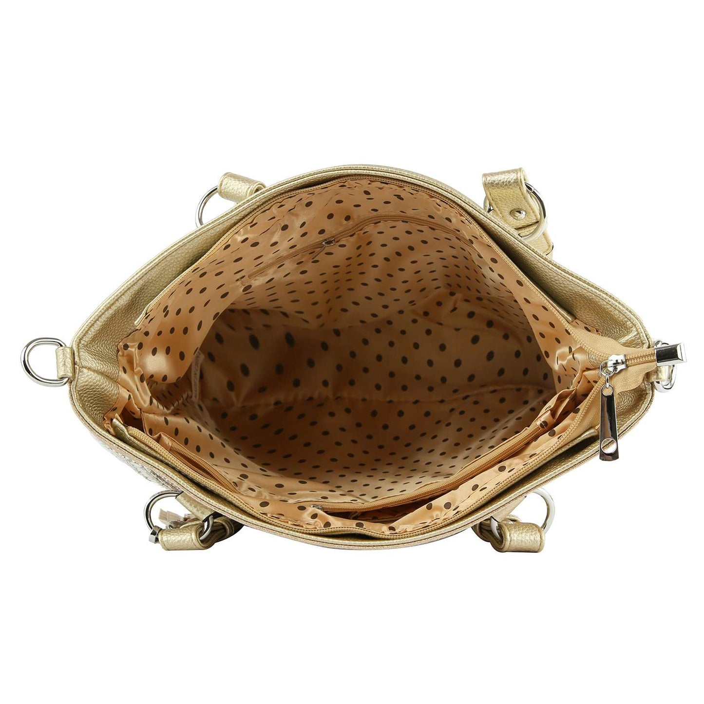 Rhinestone Bling Pattern Tote Handbag