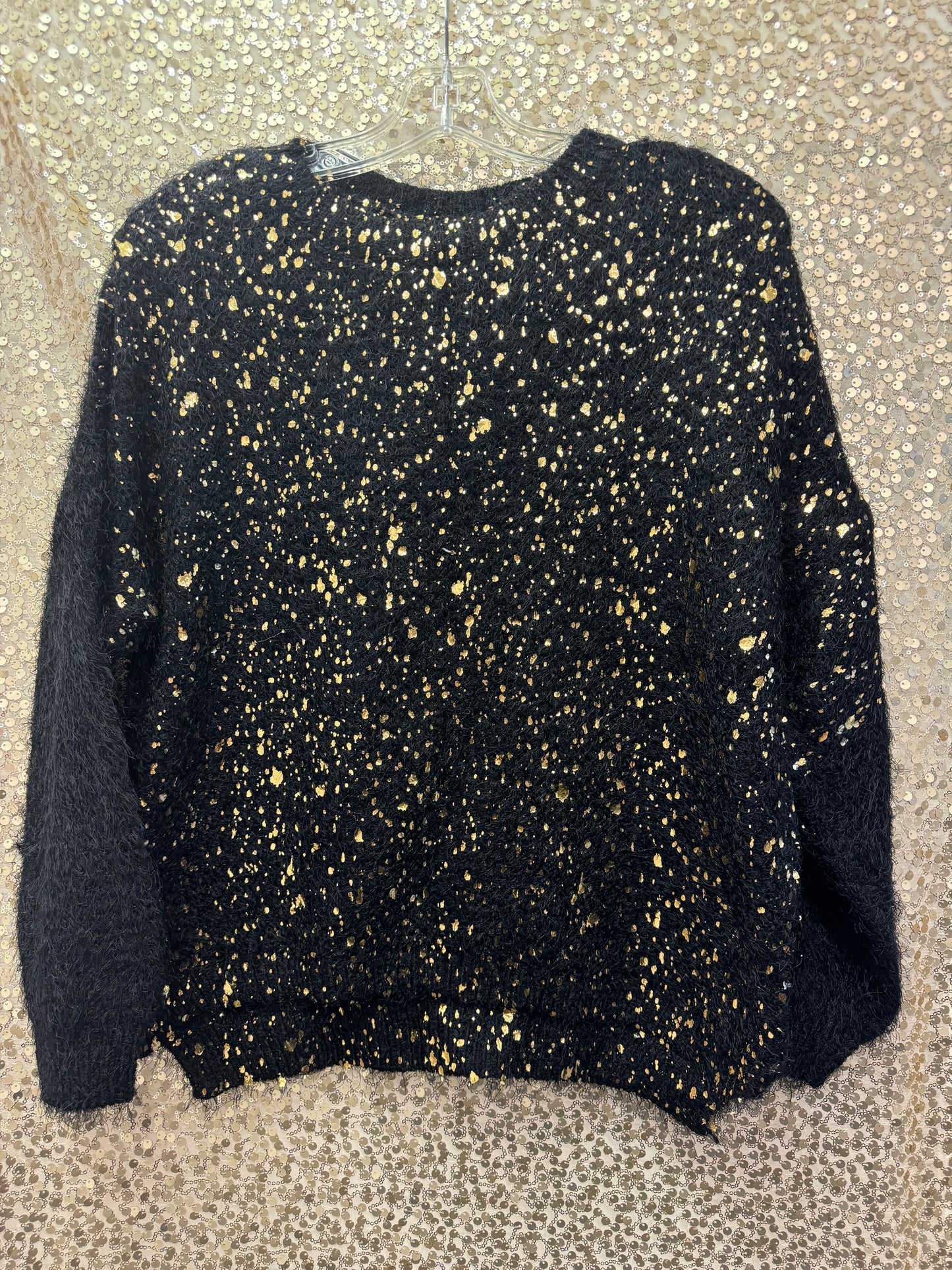 LM SHIMMER SWEATER OS