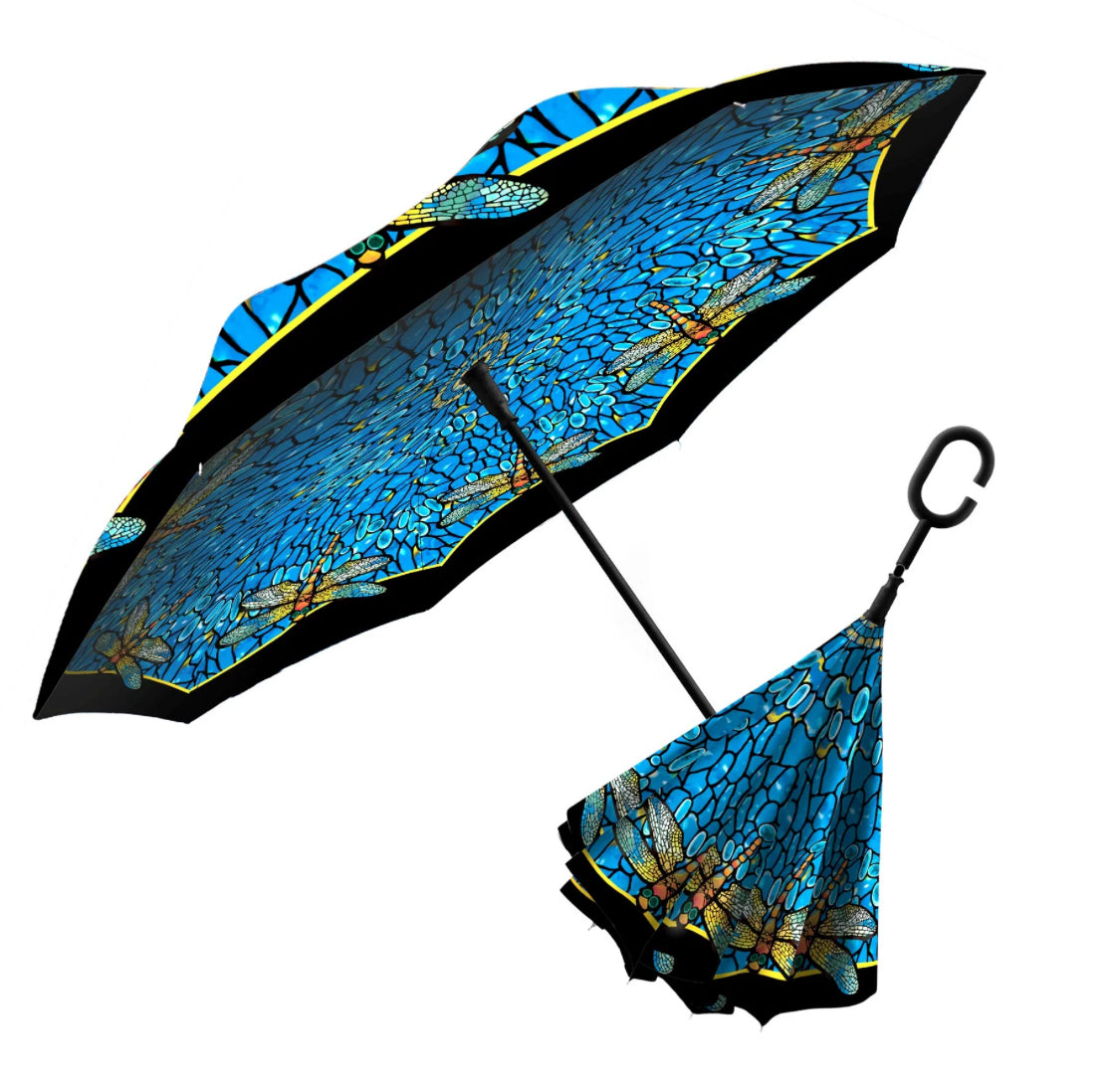 REVERSE OPENING UMBRELLA