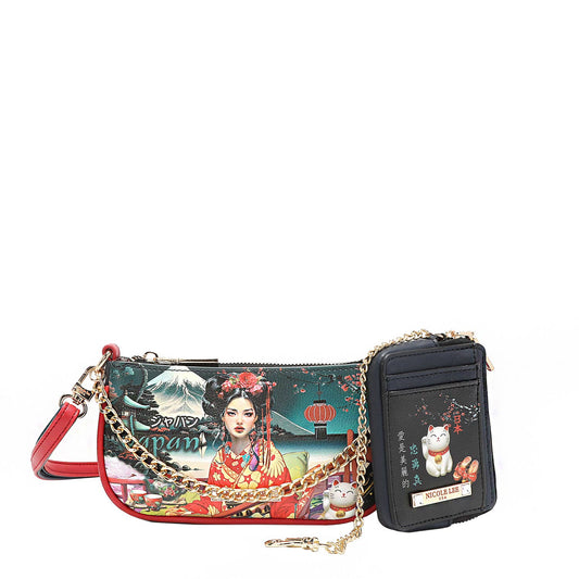 NICOLE LEE 2 PIECE GIFT SET (Crossbody & Wallet)