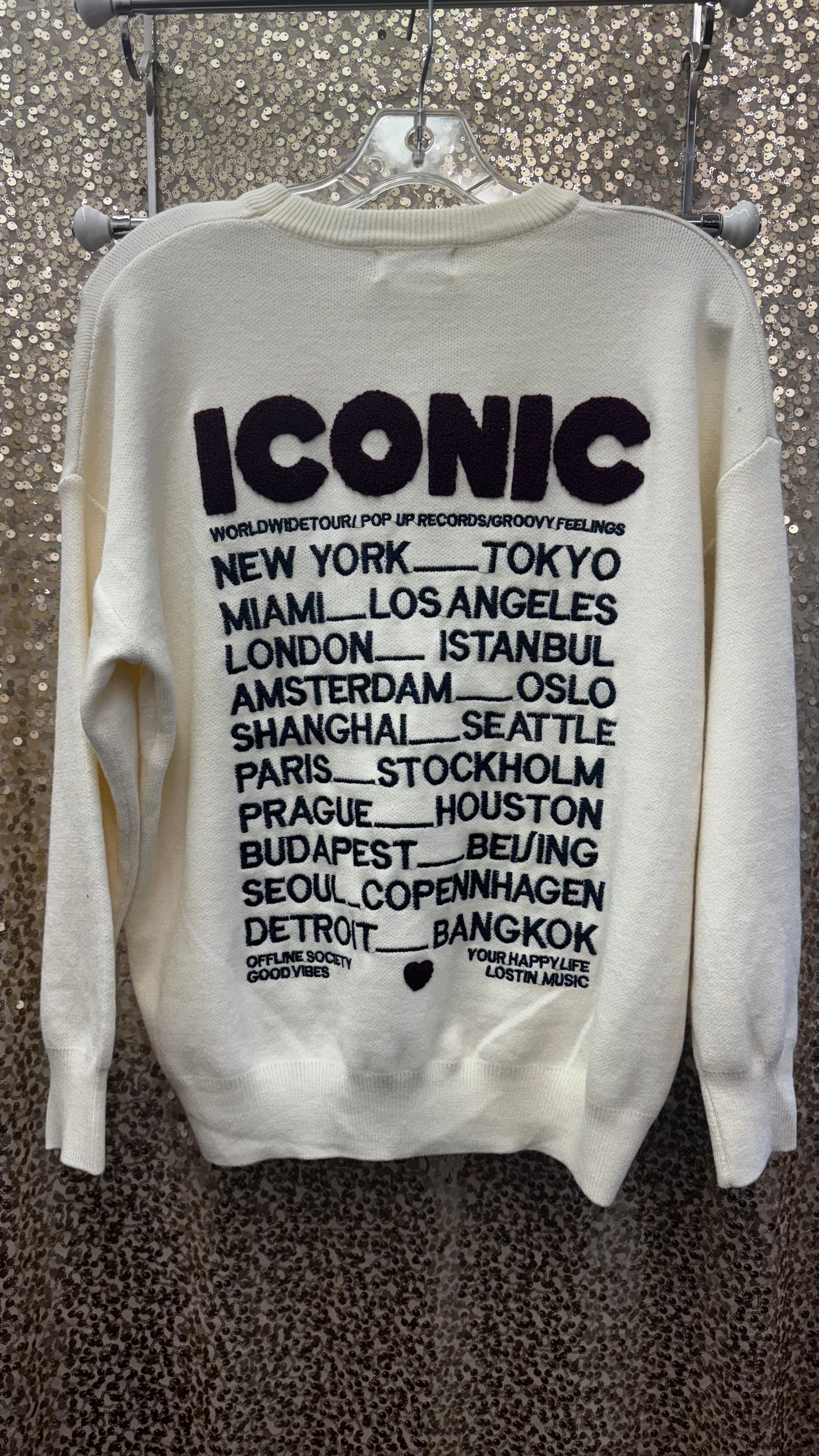 Q2 EMB "ICONIC" SWEATER