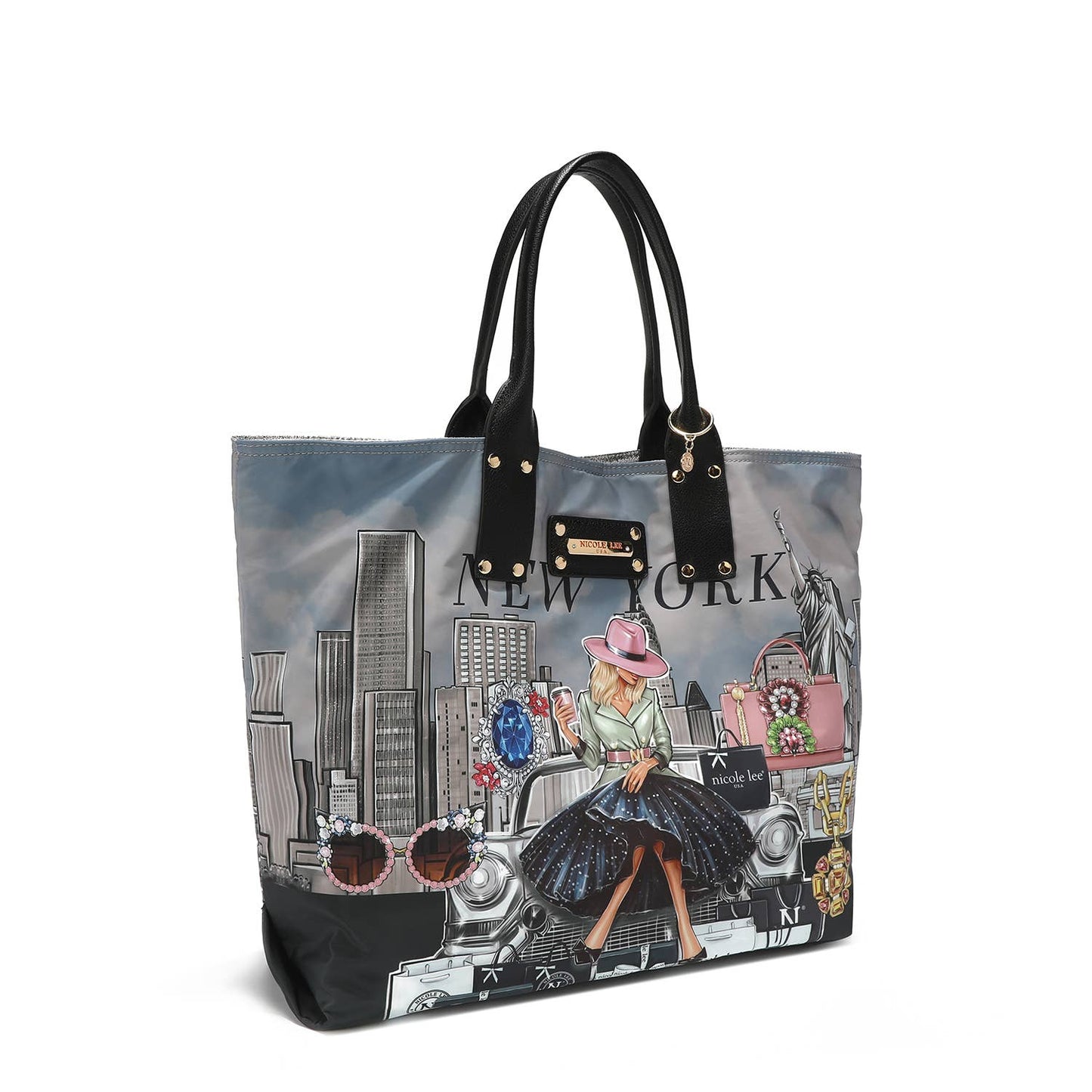 NICOLE LEE ALESSANDRA REVERSIBLE SHOPPER