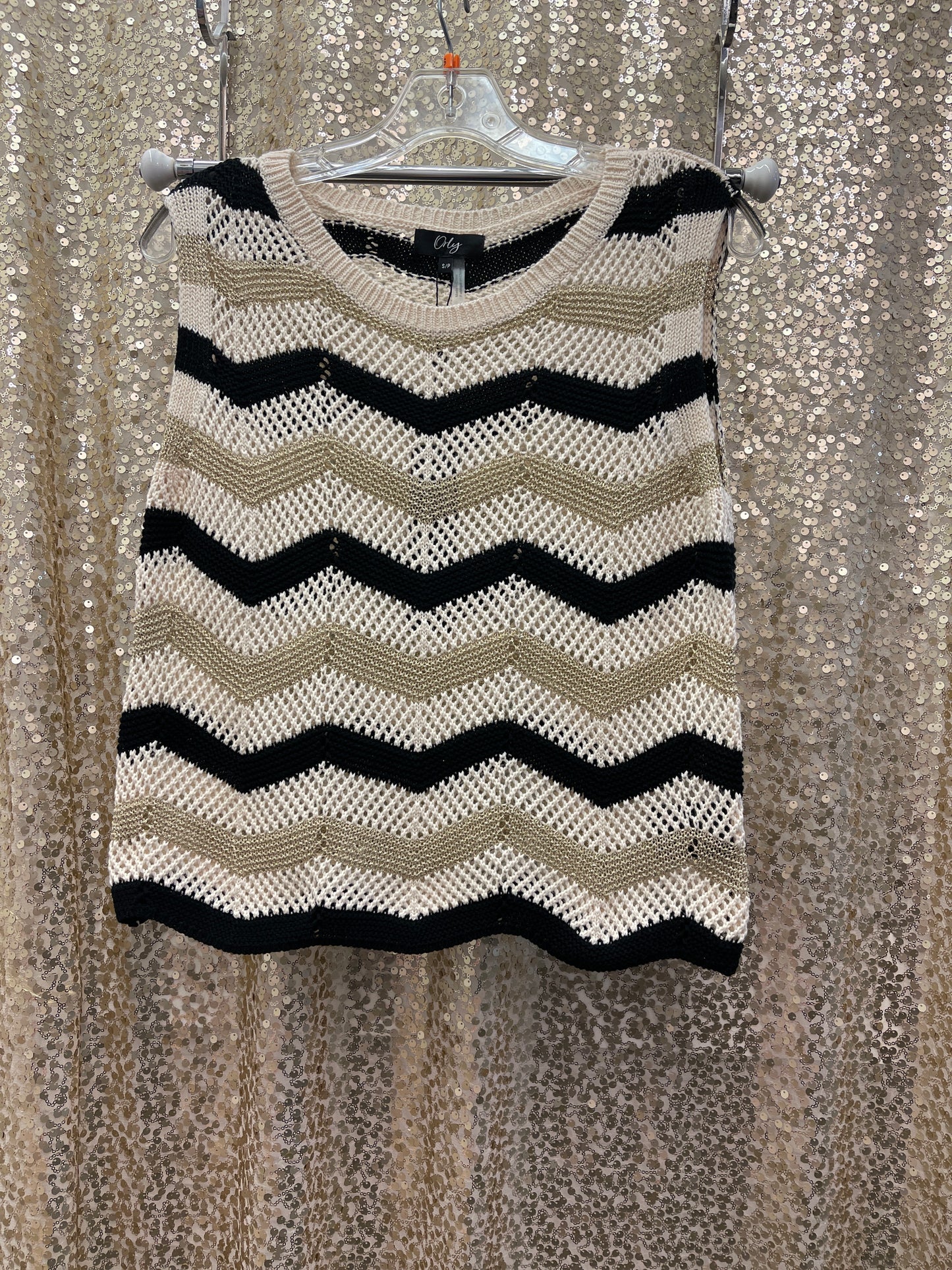 ORLY CHEVRON STRIPE TOP