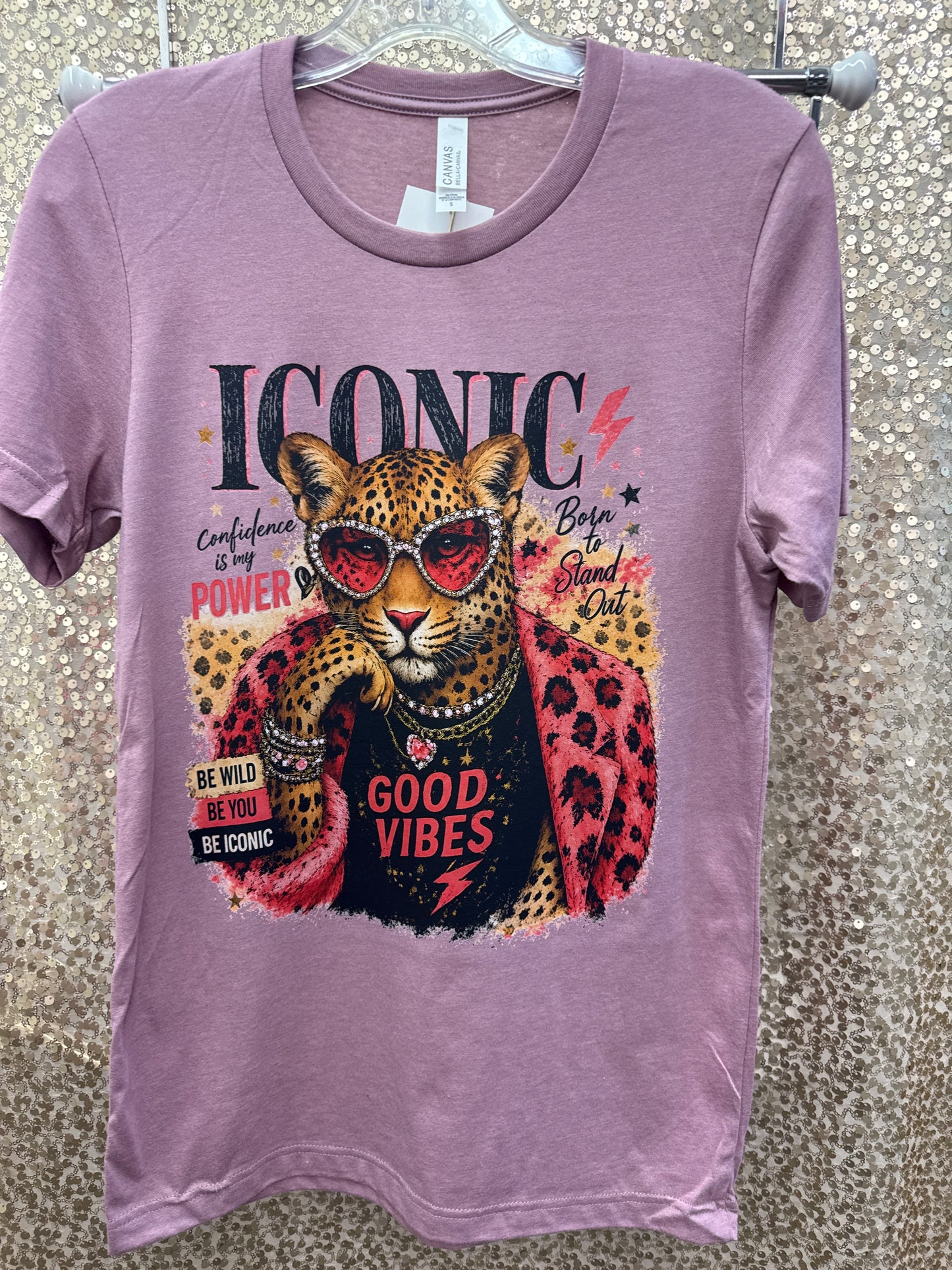 ICONIC CAT BE WILD BE YOU BE ICONIC