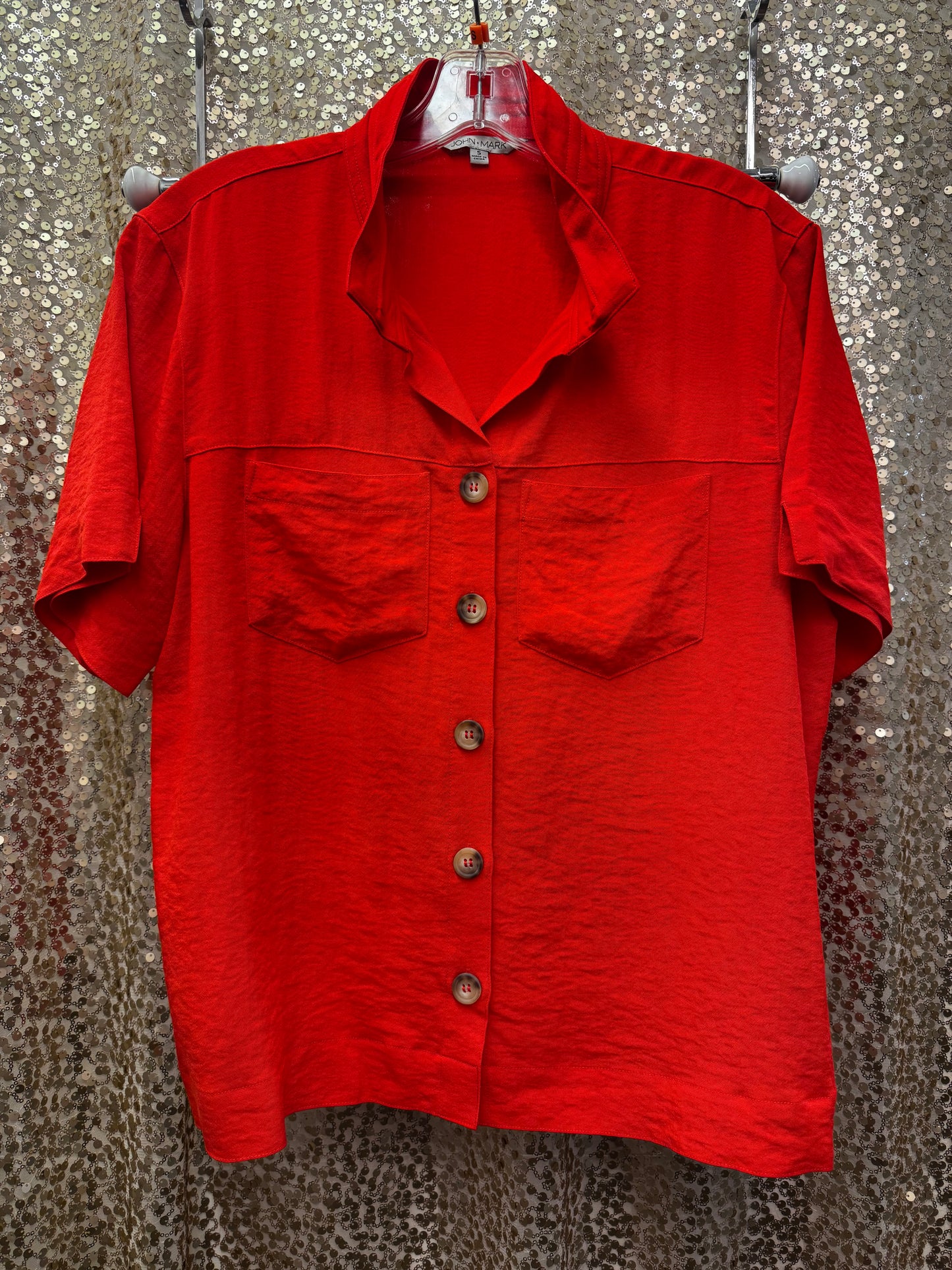 JM CAMP SHIRT WITH FRONT POCKETS