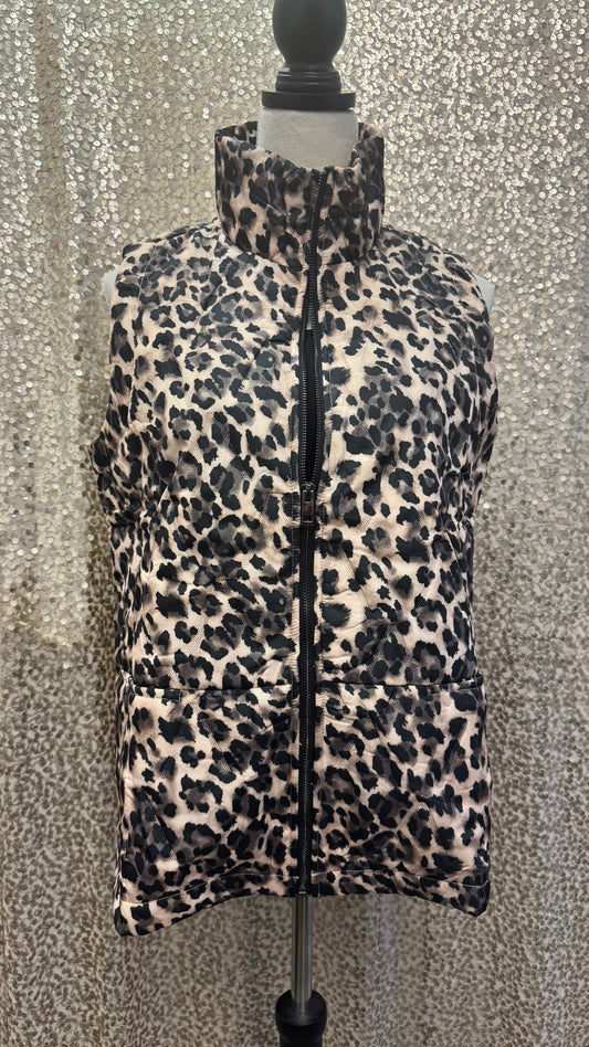 CREATIONS ANIMAL PRINT VEST