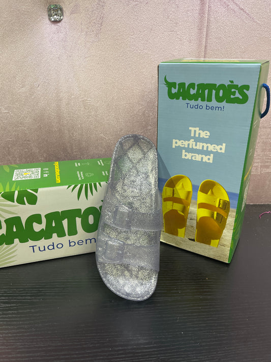 CACATOES ANJO GLITTER IN SILVER